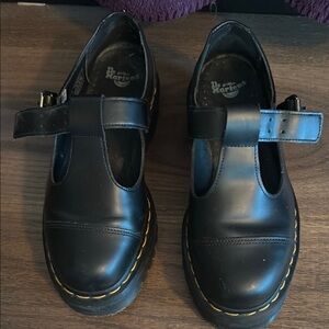 Dr. Martens Black Mary Jane Shoes